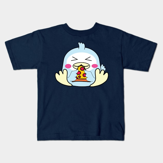 Chubbymotutu Pizza Collection - Lulu Kids T-Shirt by Tomotutu